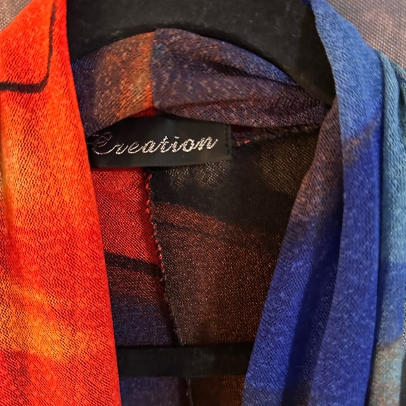 💙Colorblock mesh cardigan💙 - Picture 2 of 3